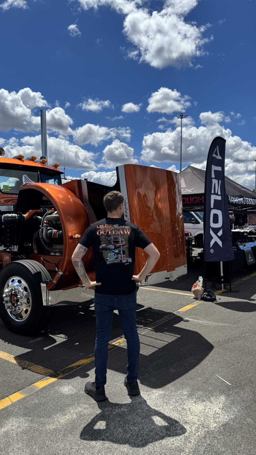 ADULTS WHISKEY OUTLAW (PETERBILT) T-SHIRT - Image 3