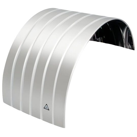 Stainless Steel Single Mudguard Steel Reinforced Edge