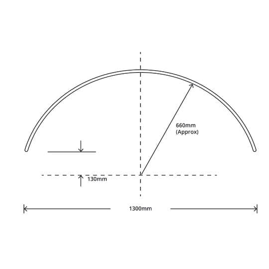Super Single Mudguard Steel Reinforced Edge
